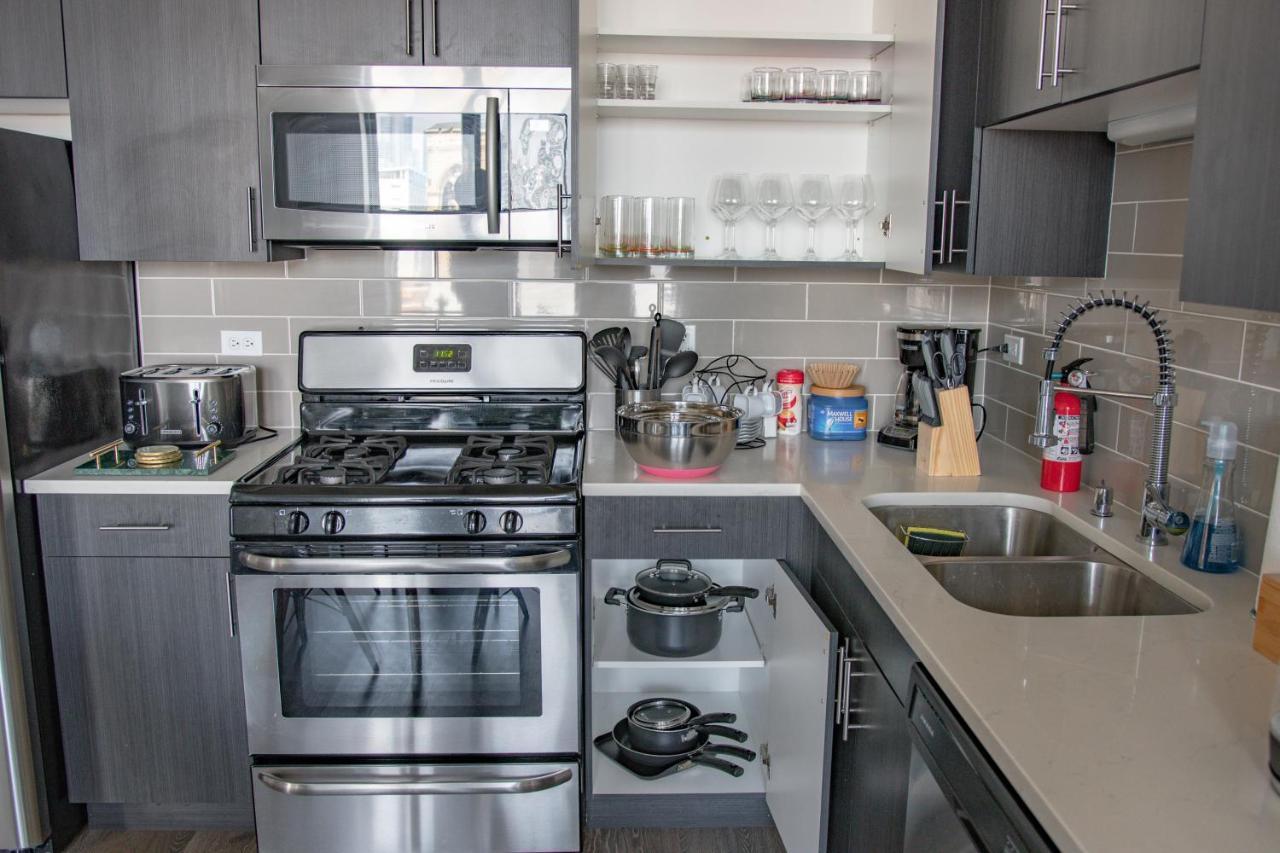 Mccormick Place Modern 2Br Loft In Downtown Chicago Michigan Avenue With Optional Parking Near Soldier Field Luaran gambar