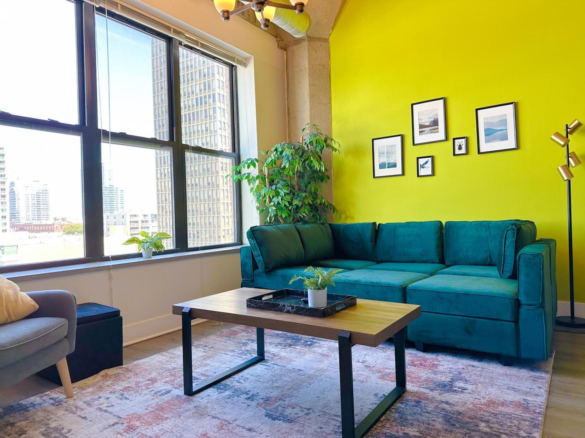 Mccormick Place Modern 2Br Loft In Downtown Chicago Michigan Avenue With Optional Parking Near Soldier Field Luaran gambar